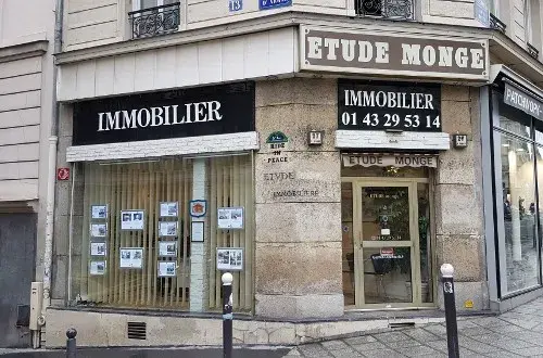 Agence Immobilière  Étude Monge