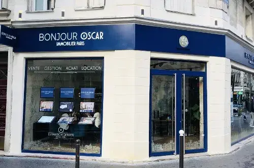 Bonjour Oscar agence immobilière Place de ClichyBatignolles