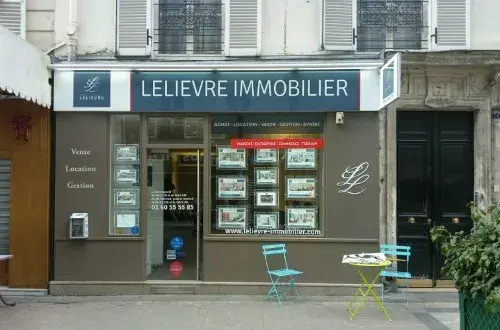 Agence immobilière LELIEVRE17ème  Marché des Ternes  Lebon