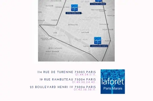 Agence immobilière LaforêtMarais 4e Arsenal 75004